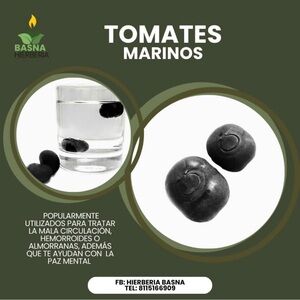 Black Tomates Marinos